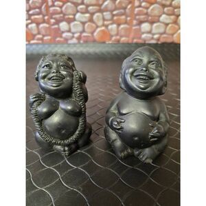 Coco Joes Hawaiian Lava Sculpture-Chubby Male and Female